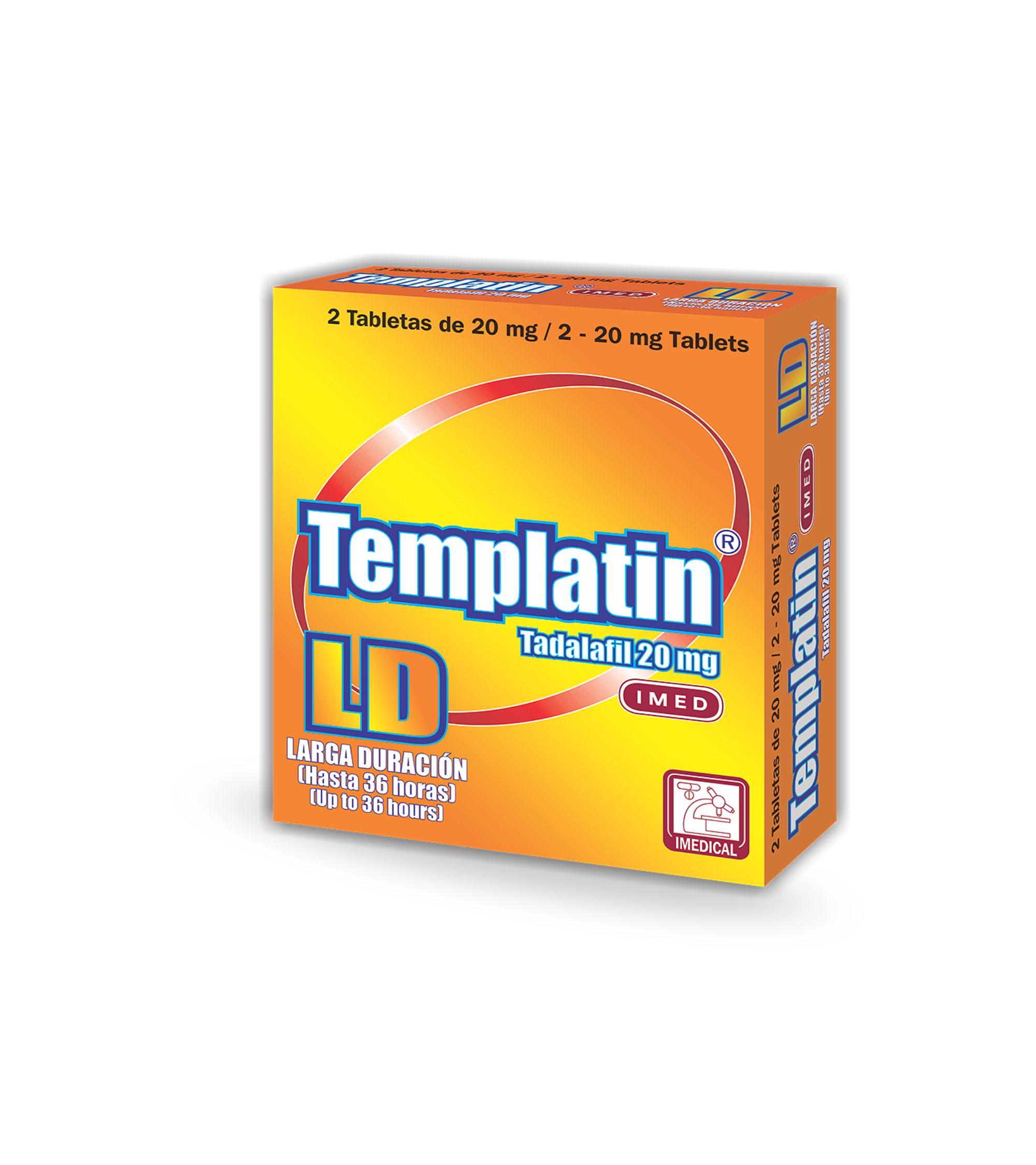 Templatin LD Tableta 20 mg - producto sitio web Templatin LD Tableta 20 mg caja x2 - Imagen 1