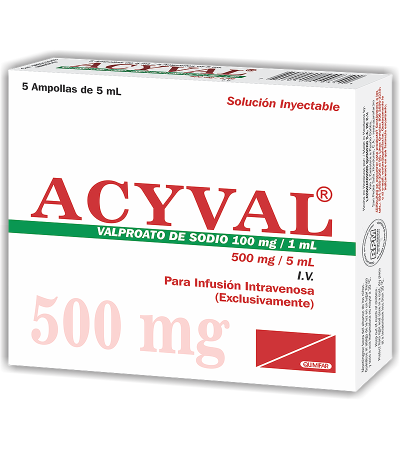 044934- Acyval x 5 Ampollas Inyectables 5 mL