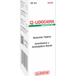 Q-Lidocaina solución tópica/bucal spray x 30 ml