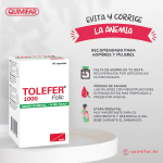 Tolefer Folic 1000 frasco x 60 cápsulas - Imagen 4
