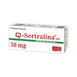 Q-Sertralina 50 mg x 20 tabletas