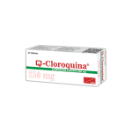 Q-Cloroquina 250 mg x 30 tabletas