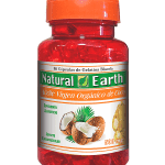 Aceite Virgen Orgánico de Coco frasco x 80 gelperlinas